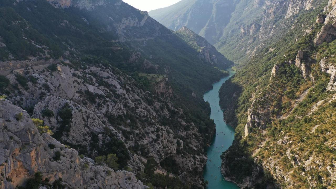 Residence de Plein Air Panoramique à la Porte des Gorges du Verdon Castellane Exterior foto